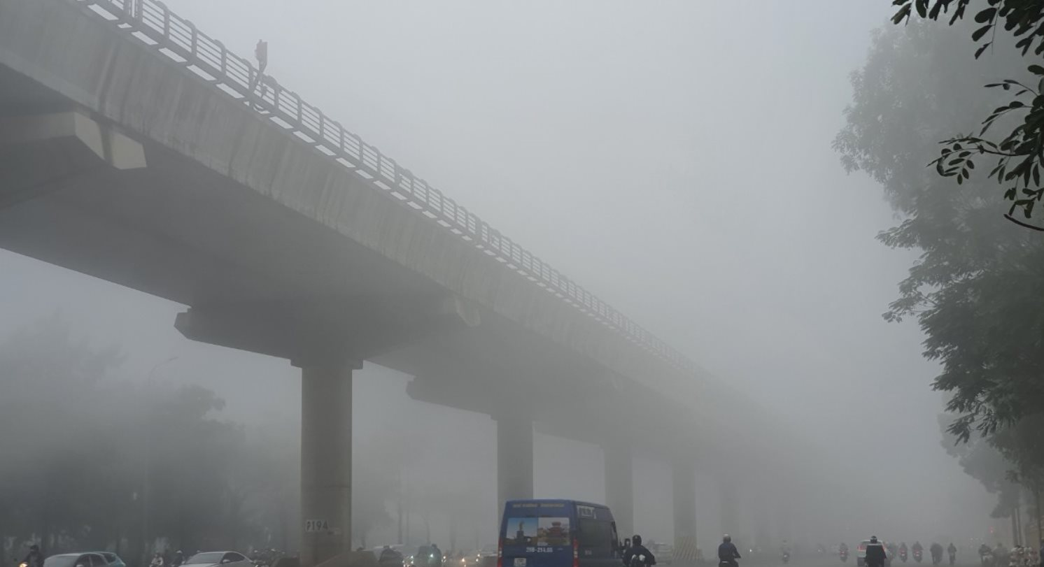 Chất lượng không khí miền Bắc ngày 8 và 9/12 dự báo rất xấu, ô nhiễm nặng