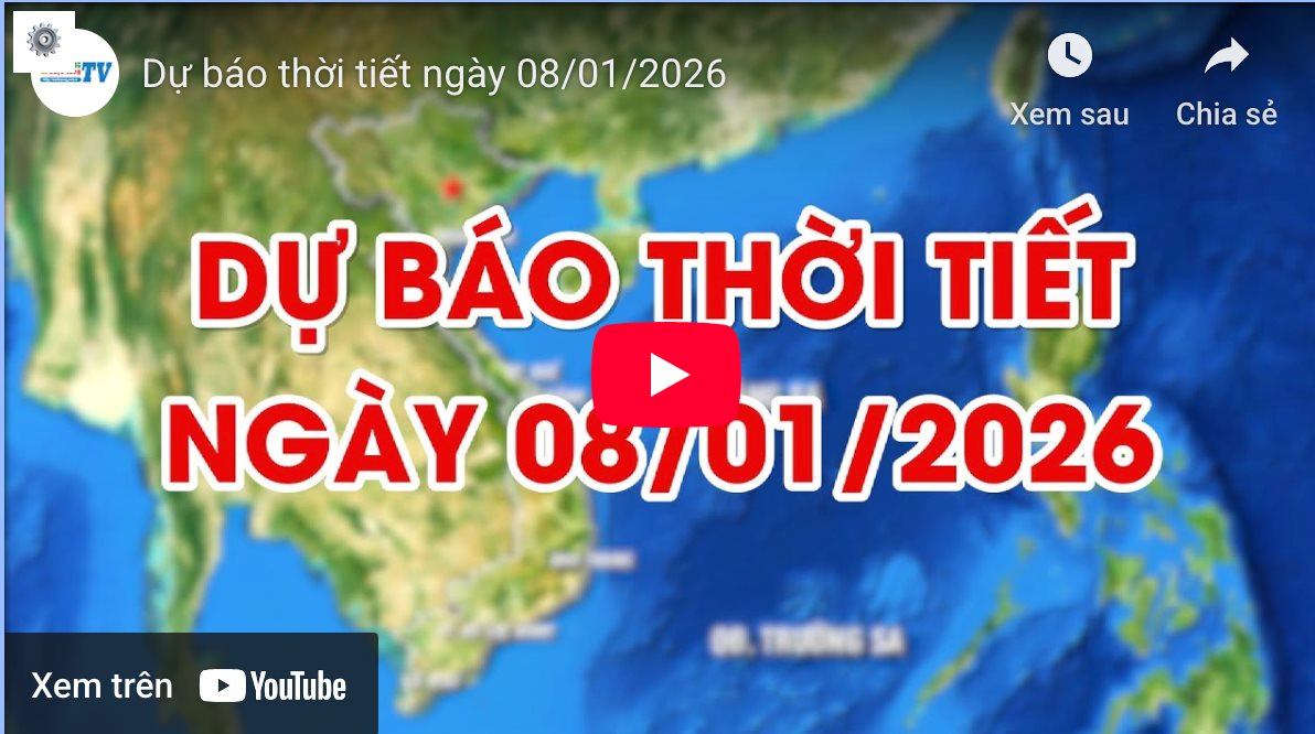 Dự báo thời tiết ngày 08/01/2026: Trời rét đậm, nhiệt độ thấp nhất 8 độ C 