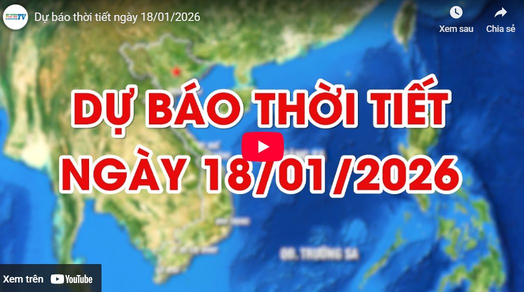 Dự báo thời tiết ngày 18/01/2026: Đêm và sáng sớm trời rét 