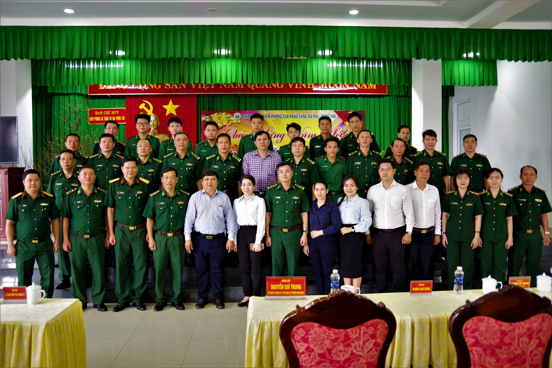 Ban Chỉ huy Biên phòng cửa khẩu cảng Bà Rịa - Vũng Tàu phát động đợt thi đua cao điểm “Mừng Đảng, mừng Xuân, ra quân quyết thắng” 