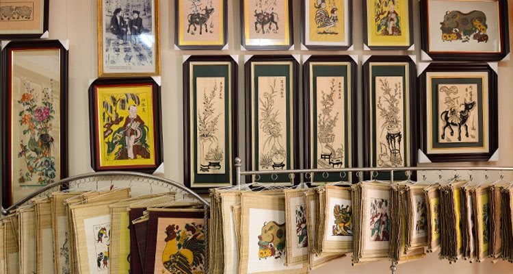 Sắc Xuân - Từ những dòng tranh dân gian Việt 