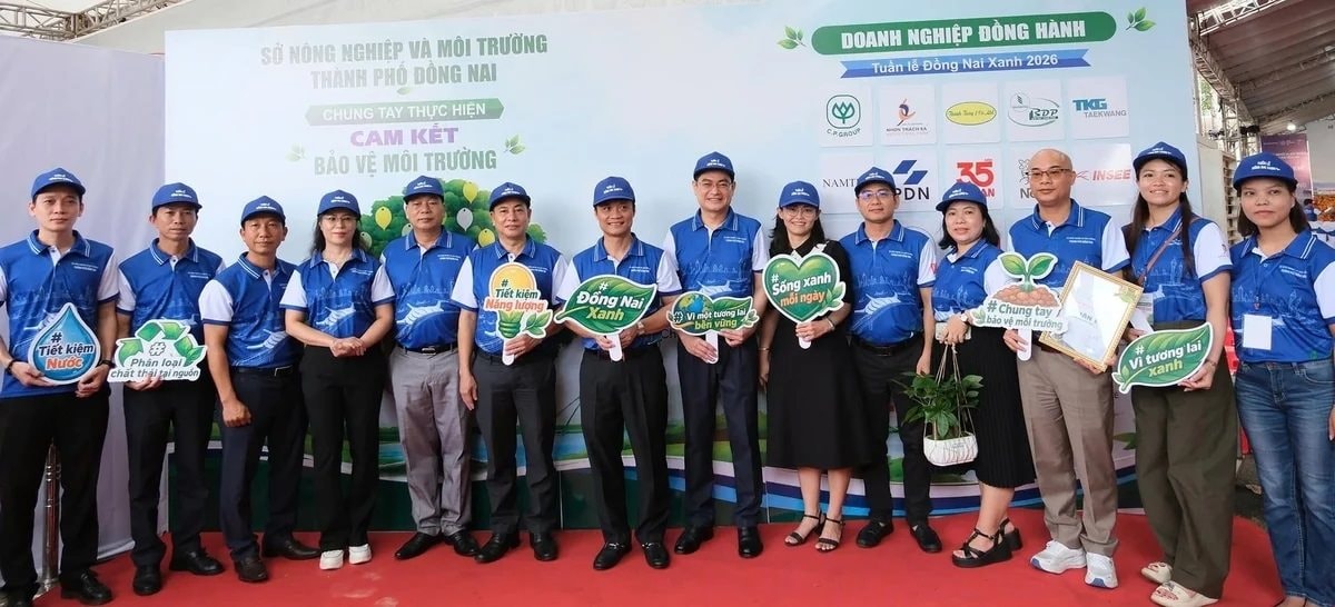 Đồng Nai phát động Tuần lễ xanh hưởng ứng Ngày Môi trường thế giới 2026 