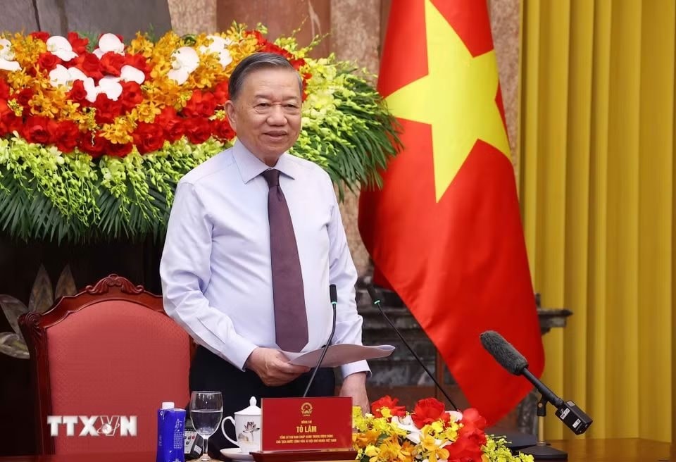 Tổng Bí thư, Chủ tịch nước nhấn mạnh, báo chí phải góp phần củng cố niềm tin xã hội, bảo vệ nền tảng tư tưởng của Đảng