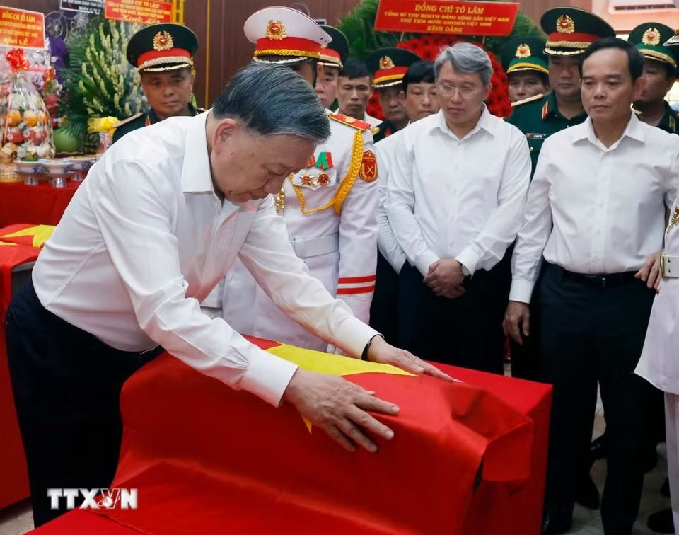 Thư của Tổng Bí thư, Chủ tịch nước Tô Lâm nhân dịp kỷ niệm Ngày Thương binh - Liệt sĩ 