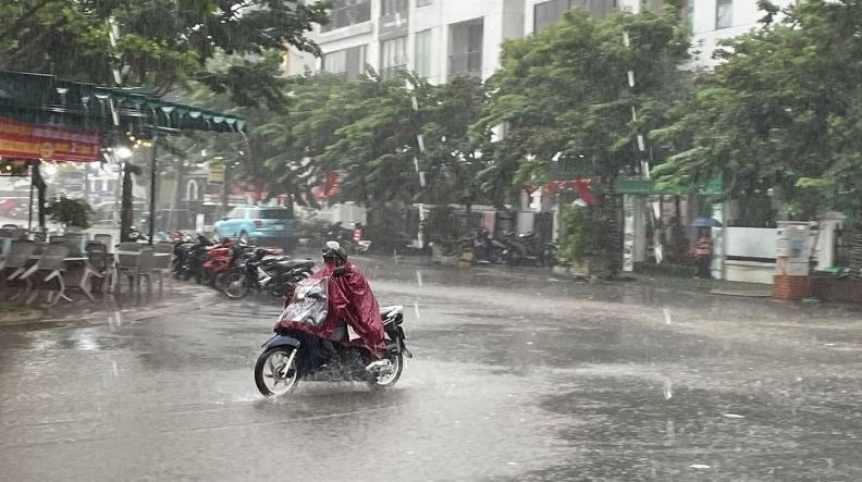 Dự báo thời tiết Hà Nội ngày 20/8/2026: Mưa to và dông, cục bộ có nơi mưa rất to 