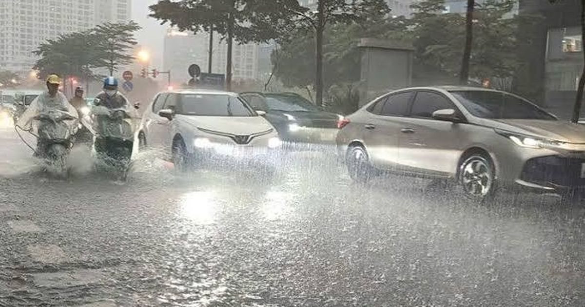 Dải hội tụ nhiệt đới gây mưa lớn ở miền Bắc 
