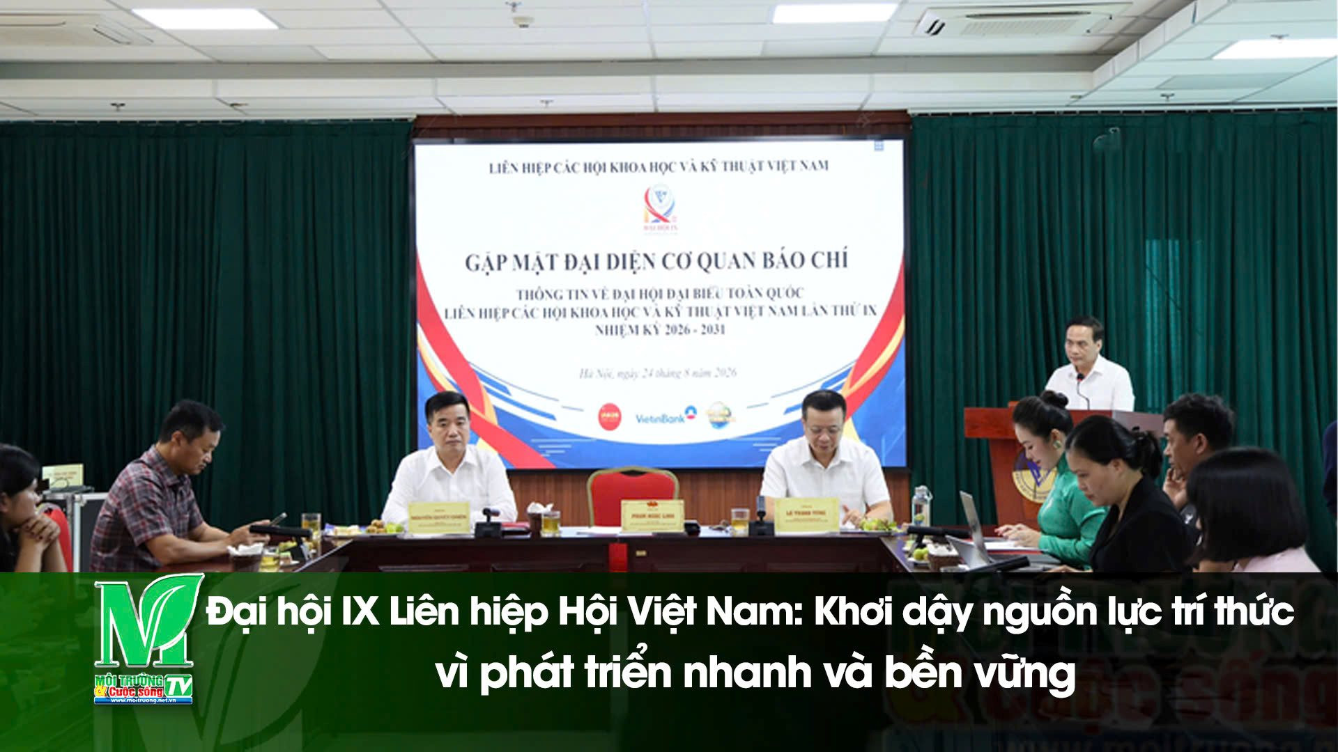 [VIDEO] Đại hội IX Liên hiệp Hội Việt Nam: Khơi dậy nguồn lực trí thức vì phát triển nhanh và bền vững 