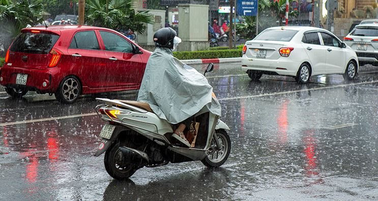 Dự báo thời tiết Hà Nội ngày 26/8/2026: Có lúc có mưa rào và dông 