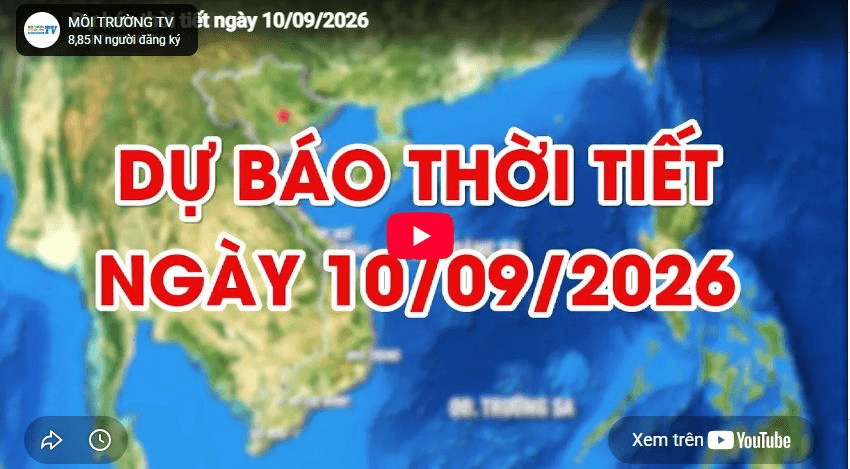 Dự báo thời tiết ngày 10/9/2026: Hà Nội trời chuyển mưa rét 