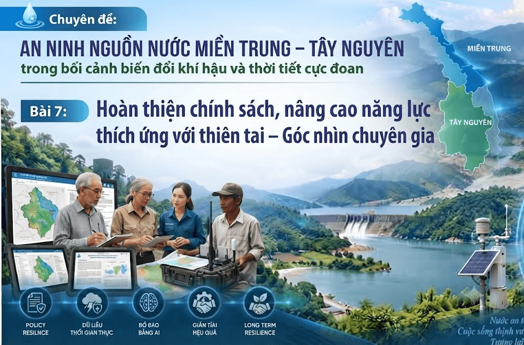 Bài 7: Hoàn thiện chính sách, nâng năng lực thích ứng với thiên tai – Góc nhìn chuyên gia 