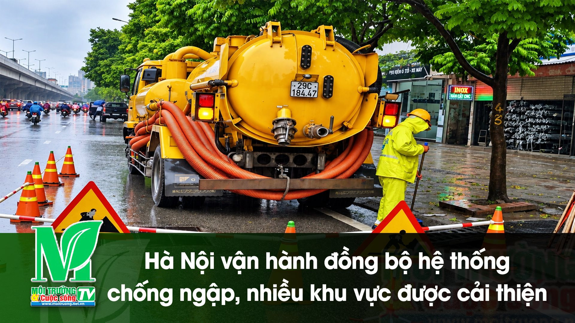 [VIDEO] Hà Nội vận hành đồng bộ hệ thống chống ngập, nhiều khu vực được cải thiện 