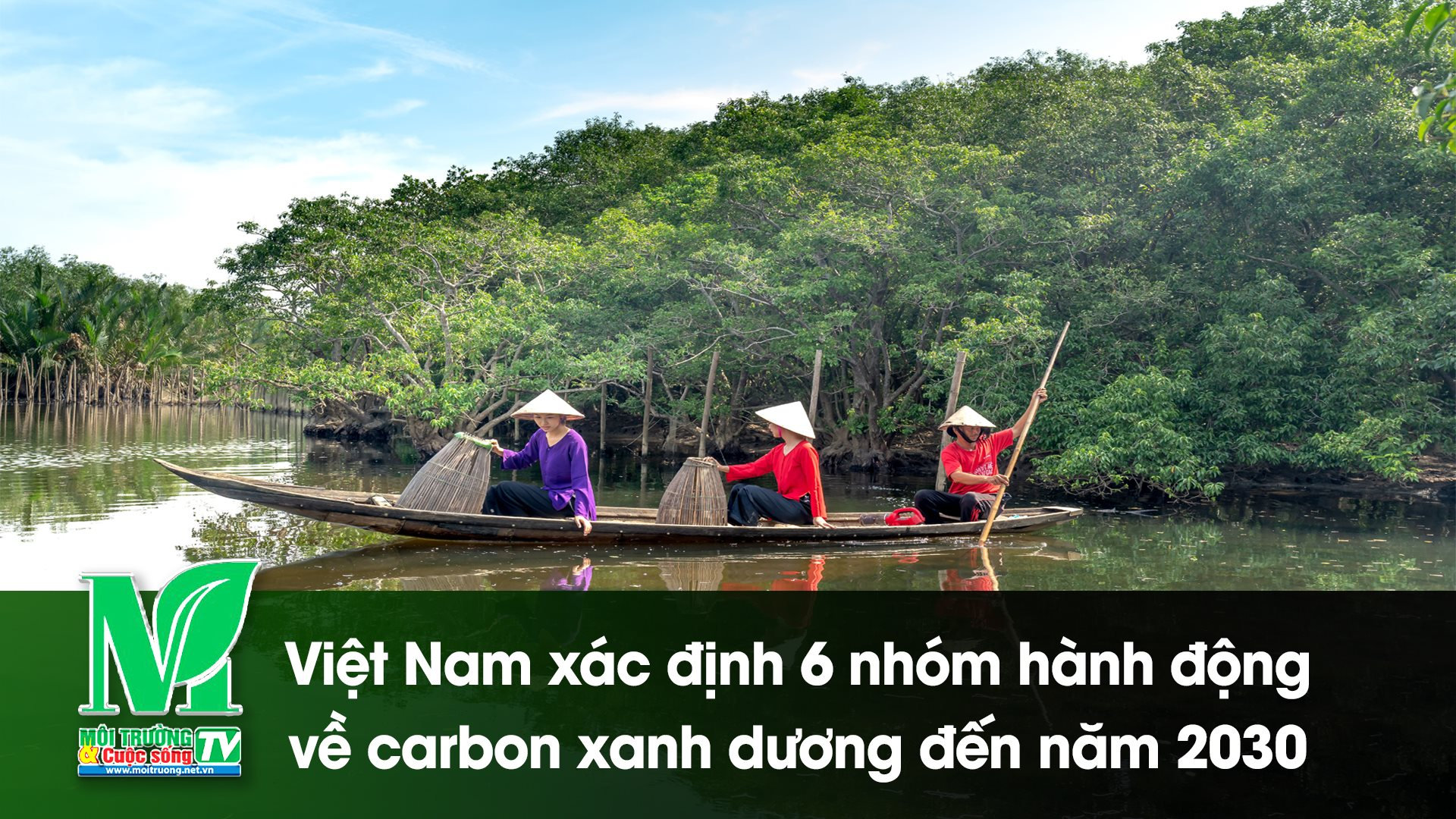 [VIDEO] Việt Nam xác định 6 nhóm hành động về carbon xanh dương đến năm 2030 