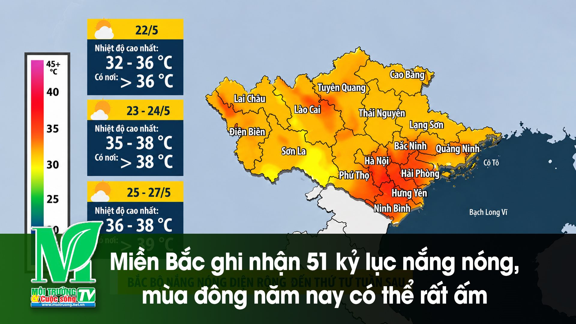 [VIDEO] Miền Bắc ghi nhận 51 kỷ lục nắng nóng, mùa đông năm nay có thể rất ấm 