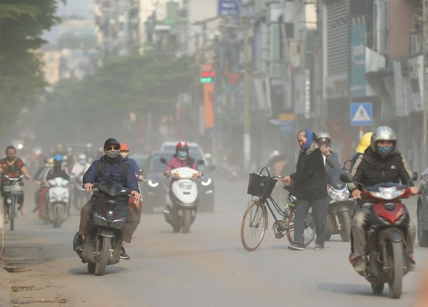 Thời tiết bất lợi, ô nhiễm không khí ở miền Bắc có thể kéo dài 