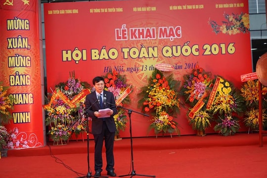 Khai mạc trọng thể Hội Báo toàn quốc 2016