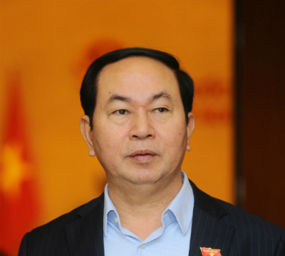 Ông Trần Đại Quang được giới thiệu làm Chủ tịch nước
