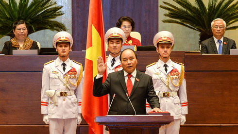 Thủ tướng Nguyễn Xuân Phúc tuyên thệ nhậm chức