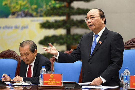 Thủ tướng Nguyễn Xuân Phúc phân công công tác của Thủ tướng, các Phó Thủ tướng