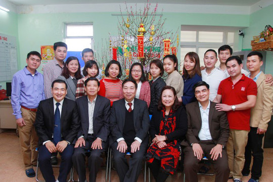 Trung ương Hội nước sạch và Môi trường Việt Nam thăm và chúc Tết Tạp chí Môi trường và Cuộc sống