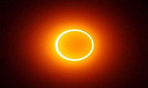 Hôm nay Thế giới đón nhật thực rực sáng hình vòng tròn lửa