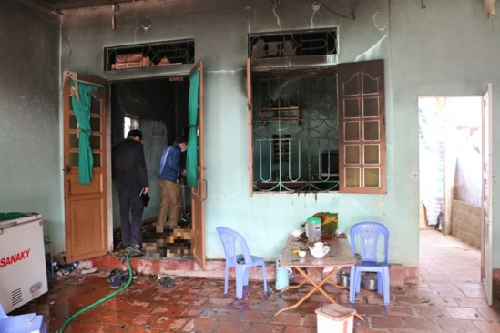 Thanh Hóa: Phát hiện hai cha con chết cháy tại nhà riêng