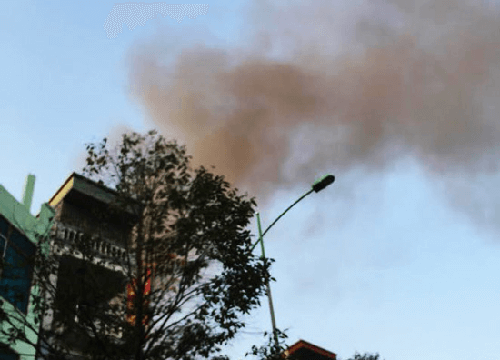 Hà Nội: Cháy nhà dân tại phường Quang Trung, Hà Đông