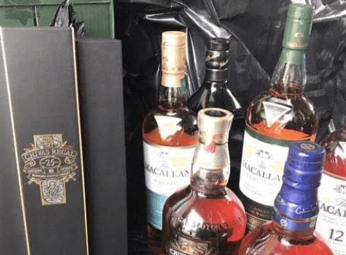 Thu giữ hơn 500 chai rượu ngoại nhập lậu tại Thanh Hóa