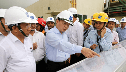 Bộ trưởng Bộ TN&MT Trần Hồng Hà kiểm tra công tác đảm bảo môi trường tại Formosa