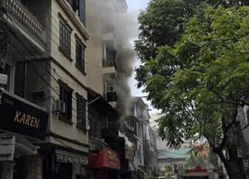Hà Nội: Hỏa hoạn tại quán Karaoke 7 tầng trên phố Mai Hắc Đế