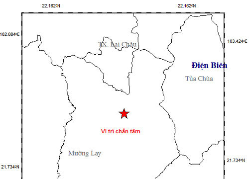 Điện Biên: Liên tục ghi nhận động đất
