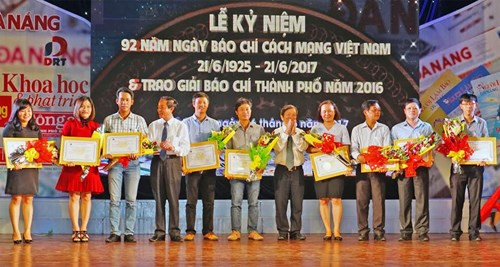 Có 23 tác phẩm báo chí xuất sắc trong lễ trao giải báo chí thành phố Đà Nẵng
