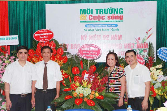 Tạp chí Môi trường và Cuộc sống mít tinh kỷ niệm 92 năm Ngày Báo chí Cách mạng Việt Nam