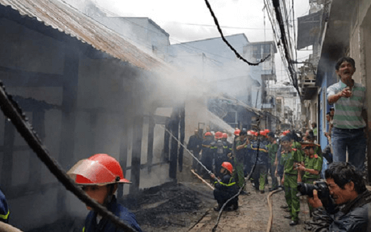 Cháy nhà giữa trung tâm thành phố Đà Lạt, một người thiệt mạng