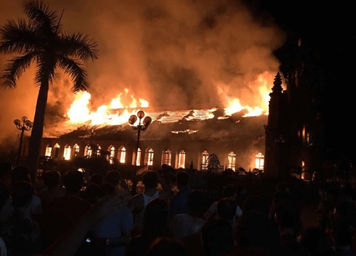 Nam Định: “Bà hỏa” ghé thăm nhà thờ “cổ”