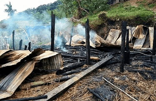 Quảng Nam: Cháy nhà do nhóm lửa sưởi ấm