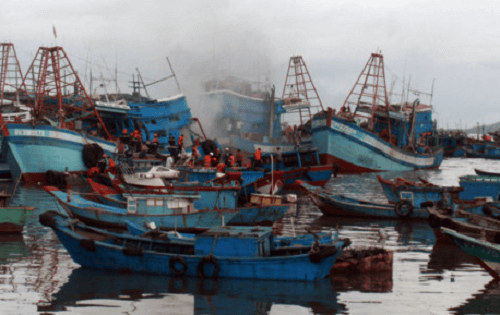 Bà Rịa – Vũng Tàu: Tàu cá bất ngờ bốc cháy dữ dội