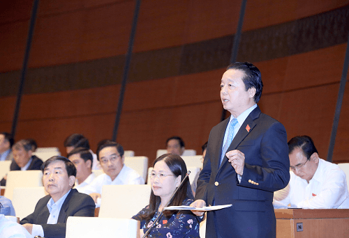 Bộ trưởng Trần Hồng Hà giải trình các vấn đề Quốc hội và cử tri quan tâm