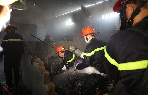 Thái Nguyên: “Bà hỏa” ghé thăm nhà dân, thiệt hại khoảng 360 triệu đồng