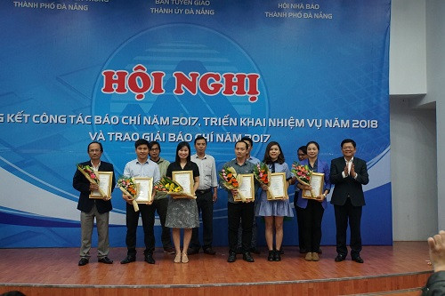 TP.Đà Nẵng: Tổ chức Hội nghị Tổng kết Công tác Báo chí năm 2017, triển khai nhiệm vụ năm 2018 và trao giải Báo chí năm 2017