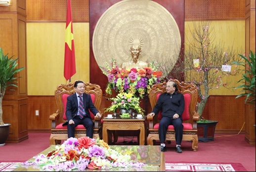 Bộ trưởng Trần Hồng Hà thăm và làm việc tại tỉnh Lạng Sơn