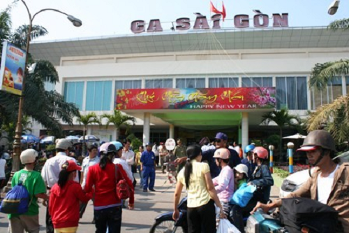 Ga Sài Gòn “căng mình” phục vụ hành khách trong dịp Tết Mậu Tuất năm 2018