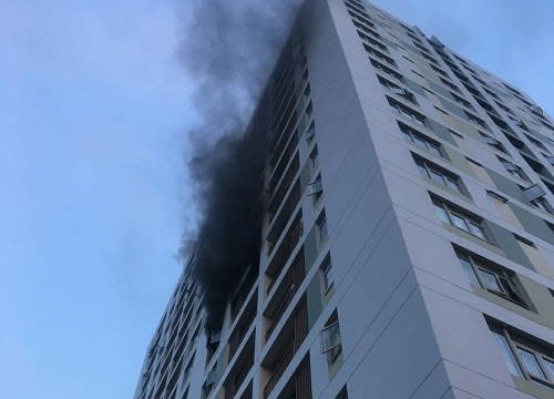 Chung cư Parc Spring “phát hỏa”, cư dân hốt hoảng bỏ chạy thoát thân