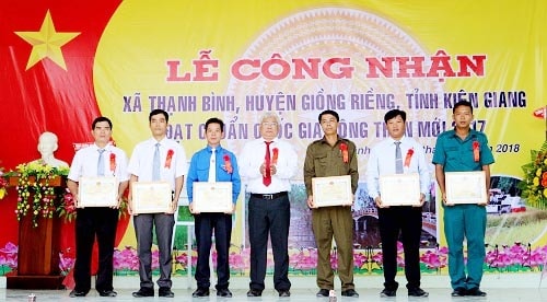 Kiên Giang: Thêm 6 xã cán đích nông thôn mới