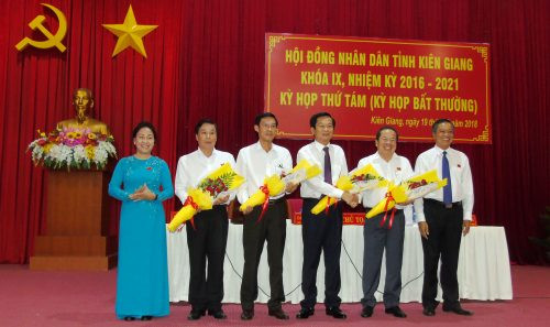 Kiên Giang bầu Phó Chủ tịch UBND tỉnh mới