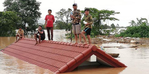 Hàng trăm người thiệt mạng và mất tích do vỡ đập thủy điện ở Lào