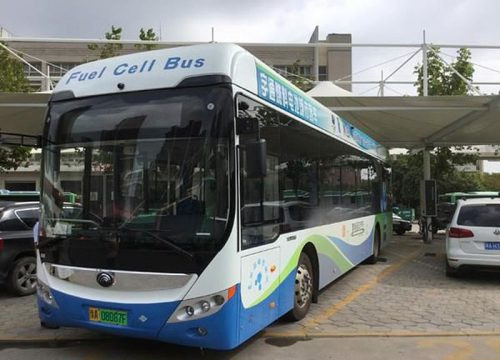 Trung Quốc: Xe buýt chạy bằng nhiên liệu hydro xuất hiện