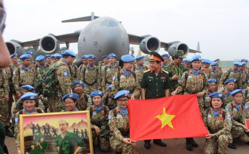 63 chiến sĩ Việt Nam tham gia lực lượng gìn giữ hòa bình thế giới ở Nam Sudan