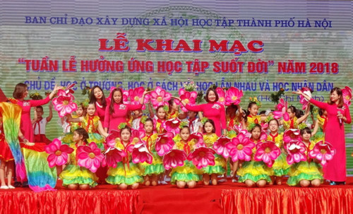 Tuần lễ hưởng ứng học tập suốt đời năm 2018 tại Hà Nội