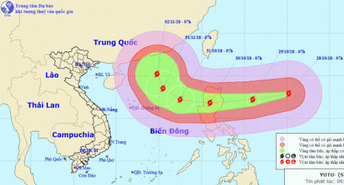 Siêu bão gần biển Đông: Các tỉnh, thành phố ven biển từ Quảng Ninh đến Khánh Hoà chủ động ứng phó
