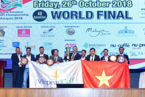 Đội tuyển Golf Việt Nam bảo vệ thành công vị trí số 1 Giải WAGC Thế giới